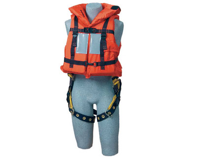 9500468  海上救生衣，搭配安全带使用